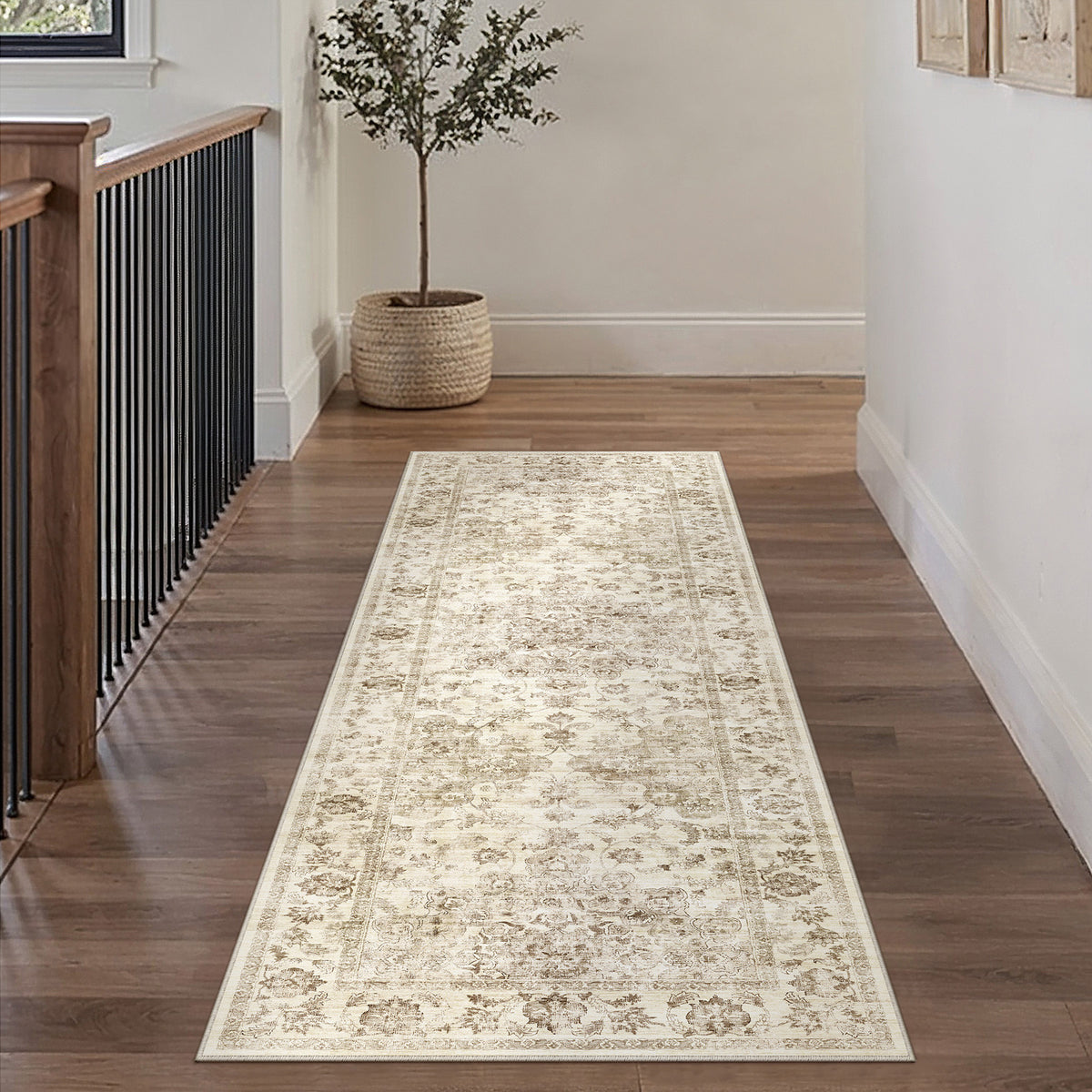 Juliette Beige Runner Rug