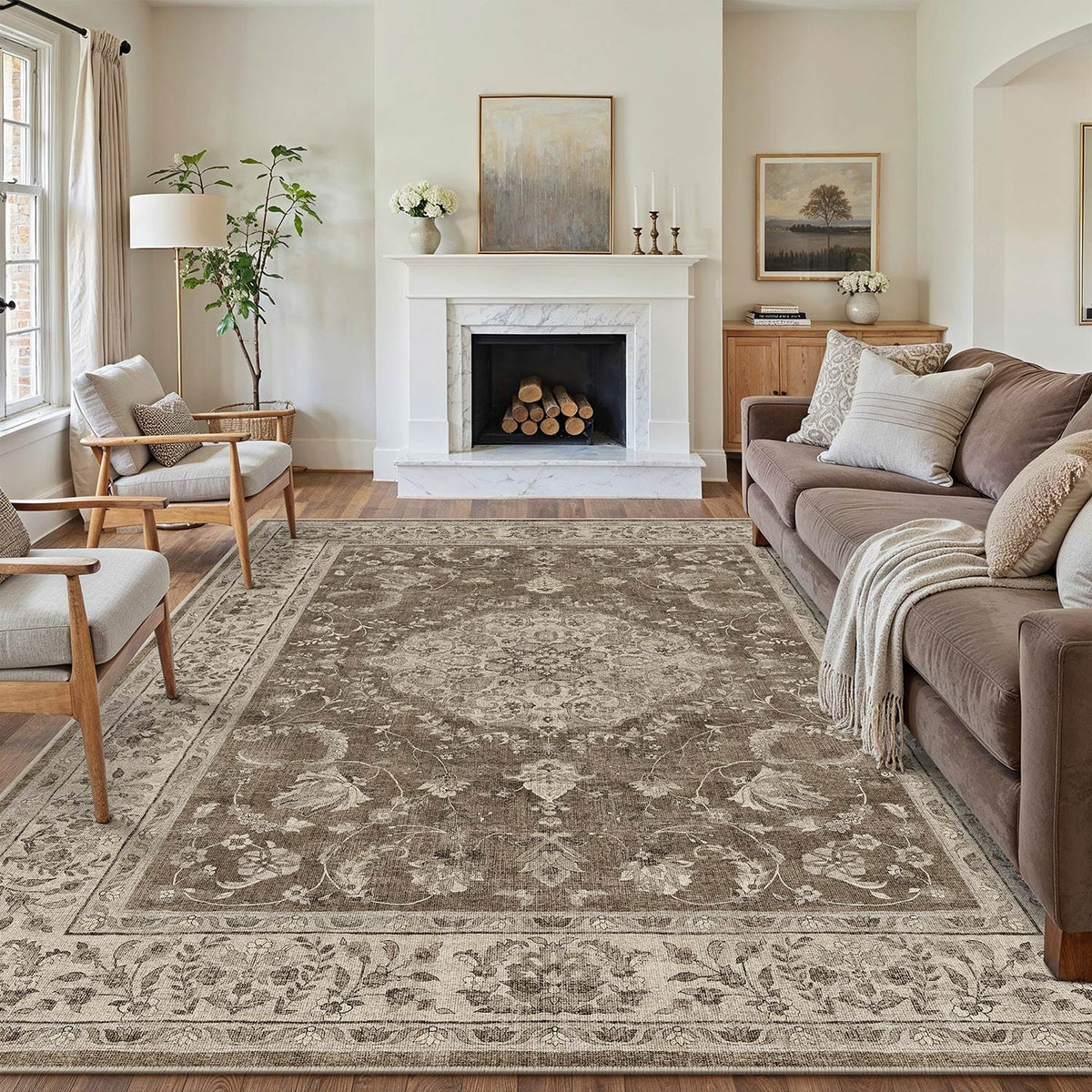 Glen Brown Rug