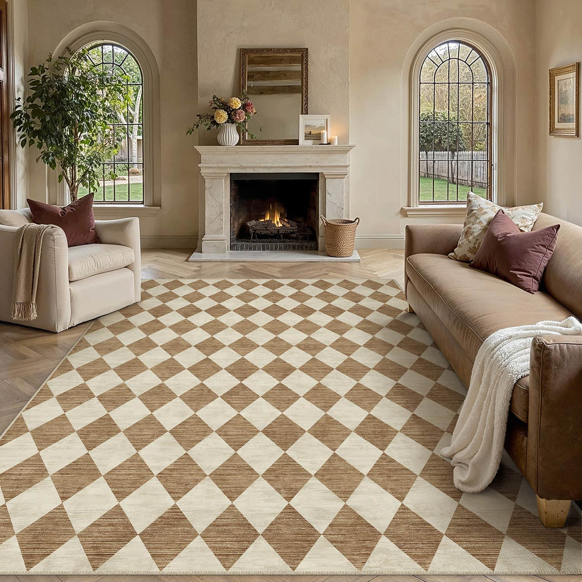 Gris Brown Rug