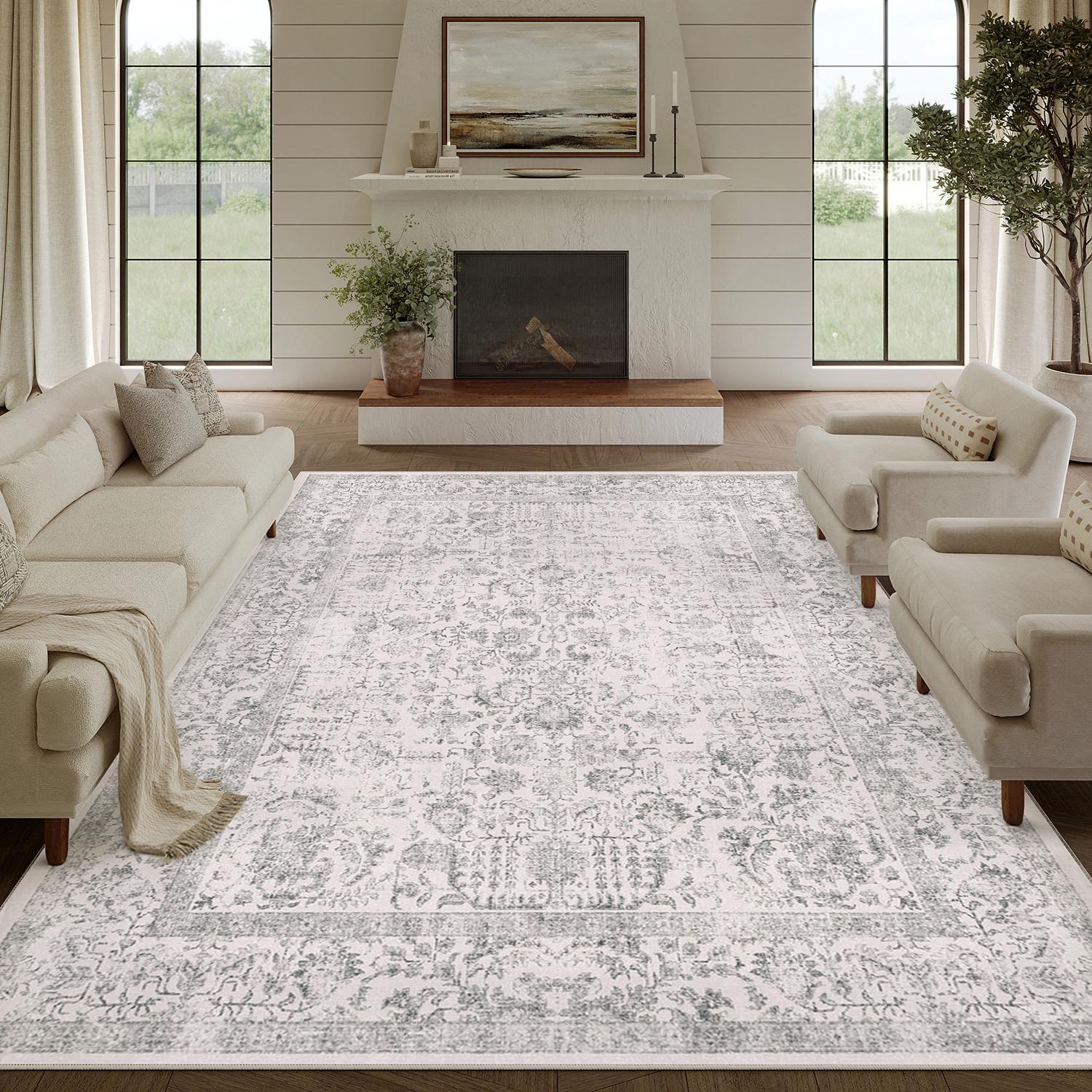 Amber Garden Gray Rug