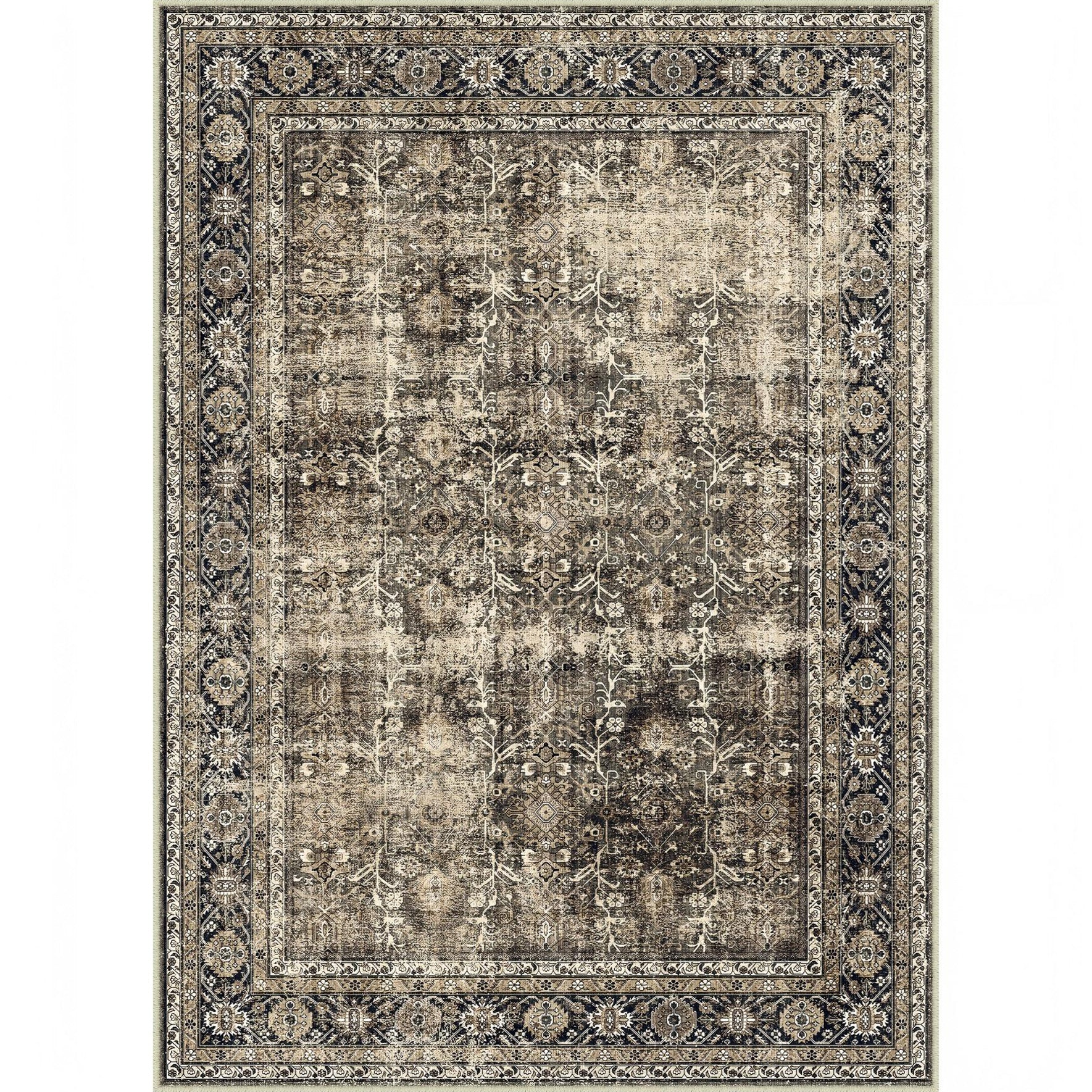 Mocha Serenity Brown Rug