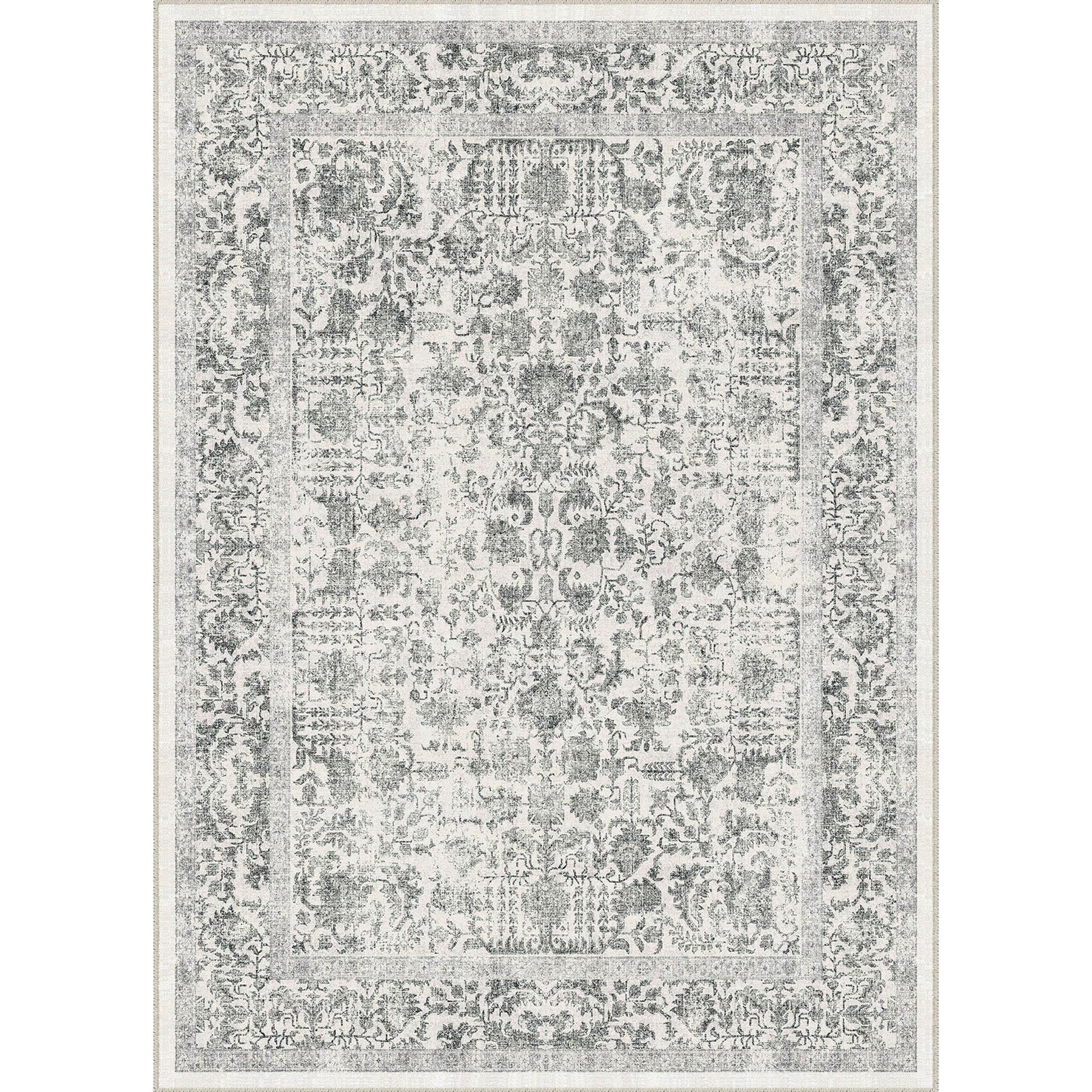 Amber Garden Black Rug