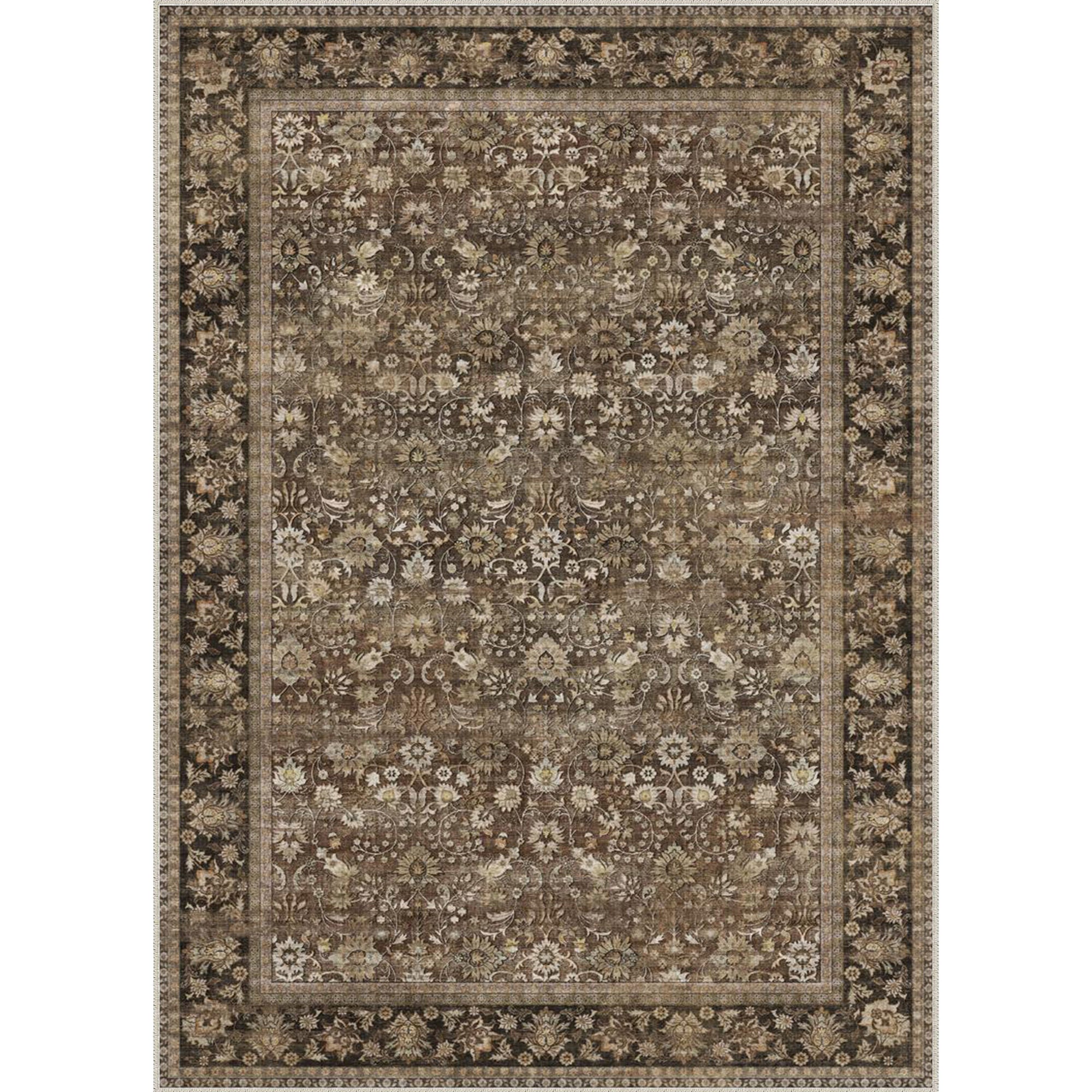 Sienna Bloom Brown Rug