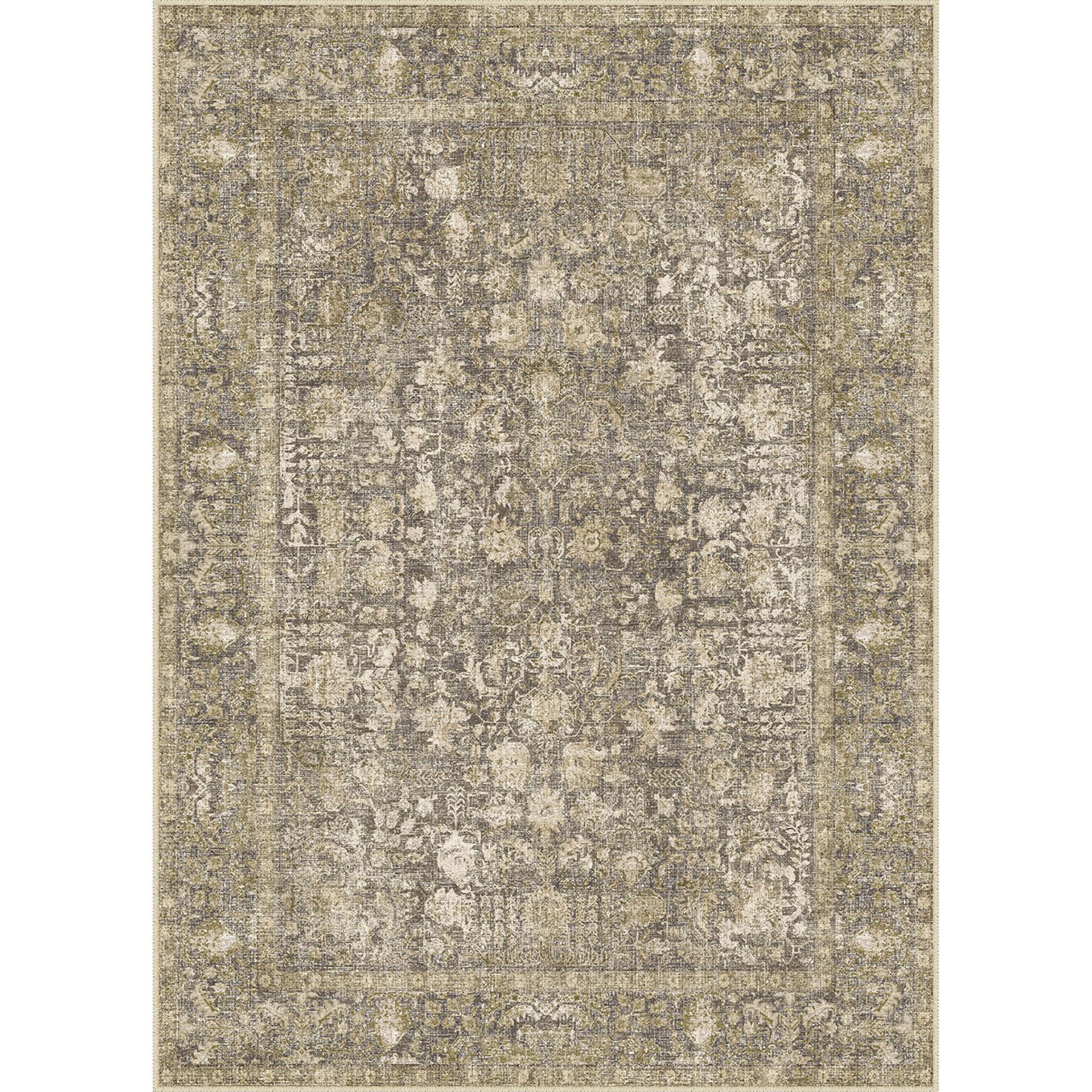 Amber Garden Brown Rug