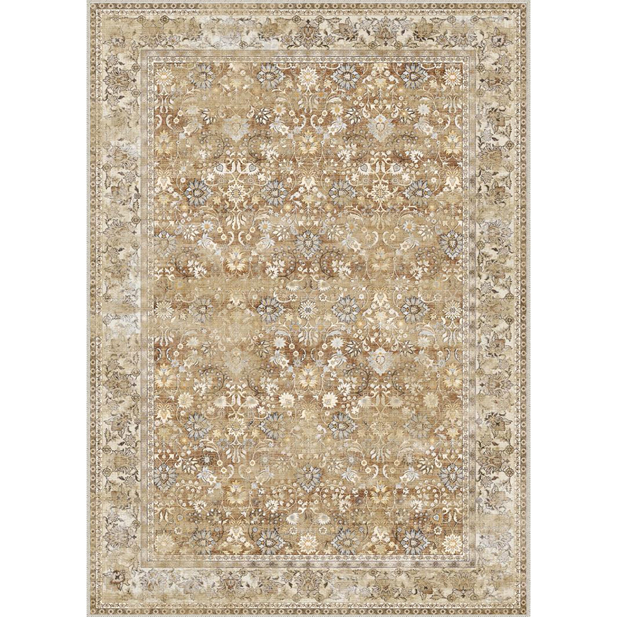 Sienna Bloom Brown Rug