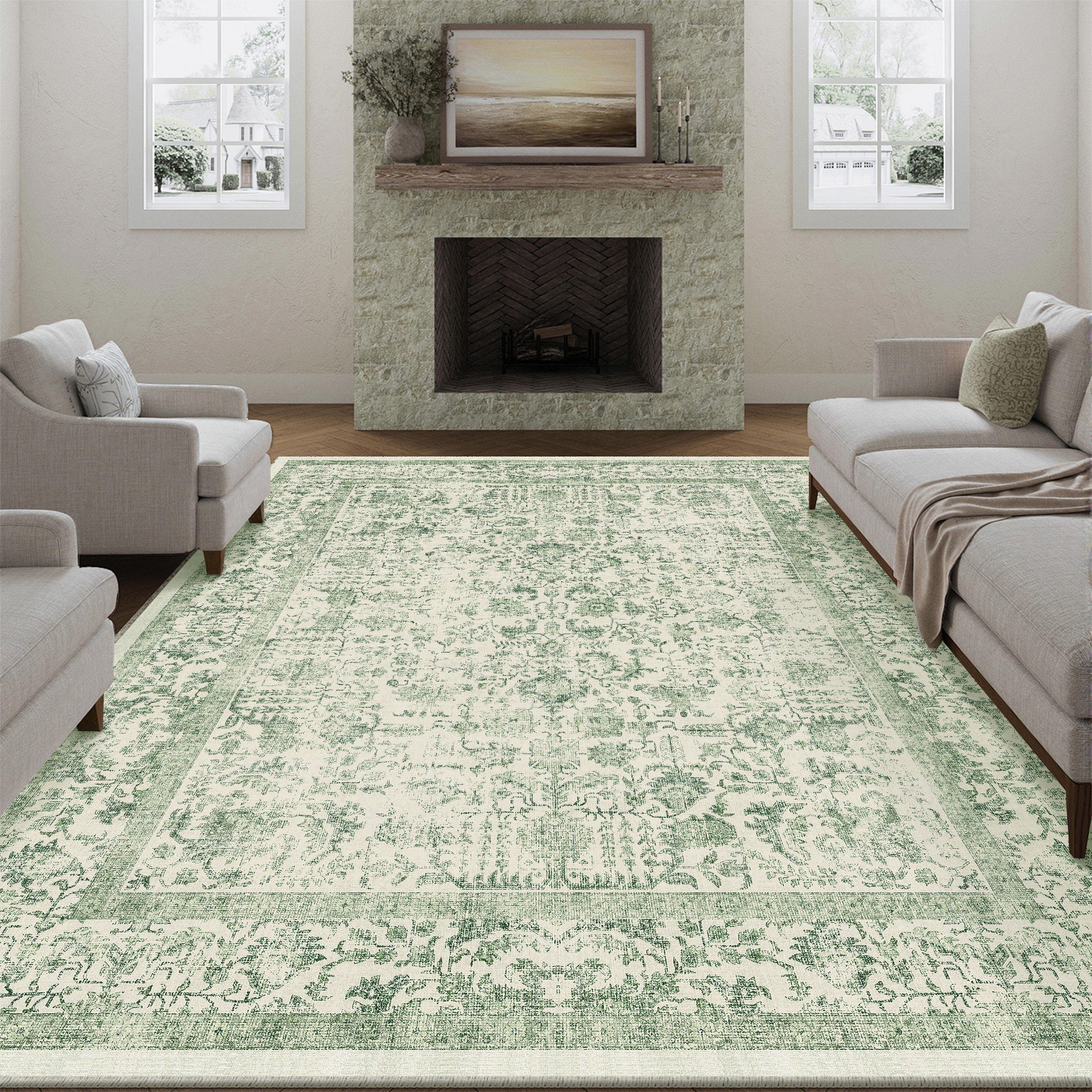 Amber Garden Green Rug