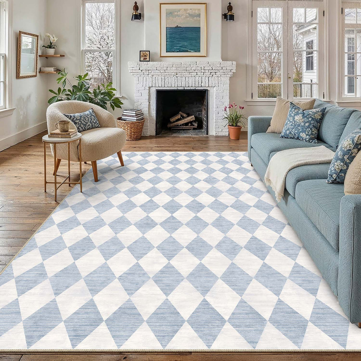 Gris Blue Rug