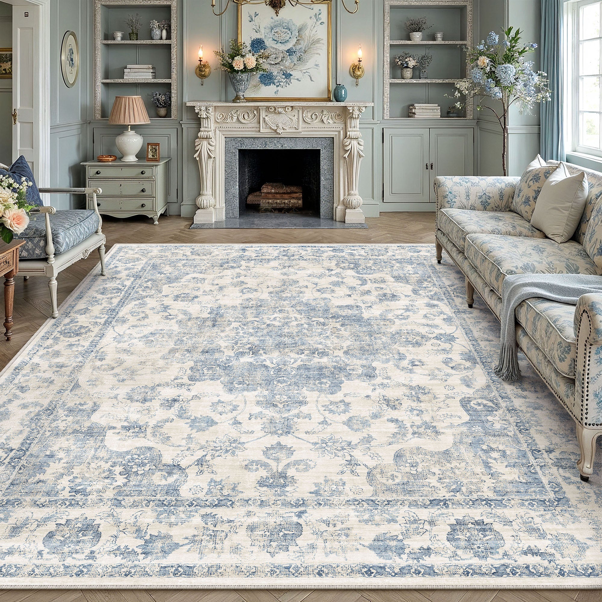 Juliette Blue Rug